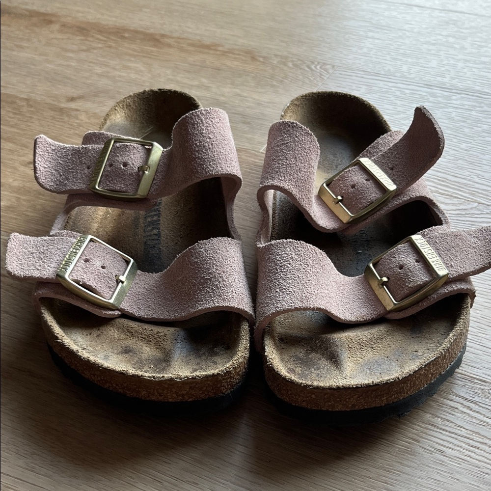 Birkenstock Adult Arizona Mauve Double Strap Sandals